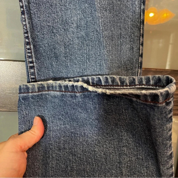 Vintage Y2K Harley Davidson Bootcut Biker Jeans Women's Size 12 - Picture 7 of 13